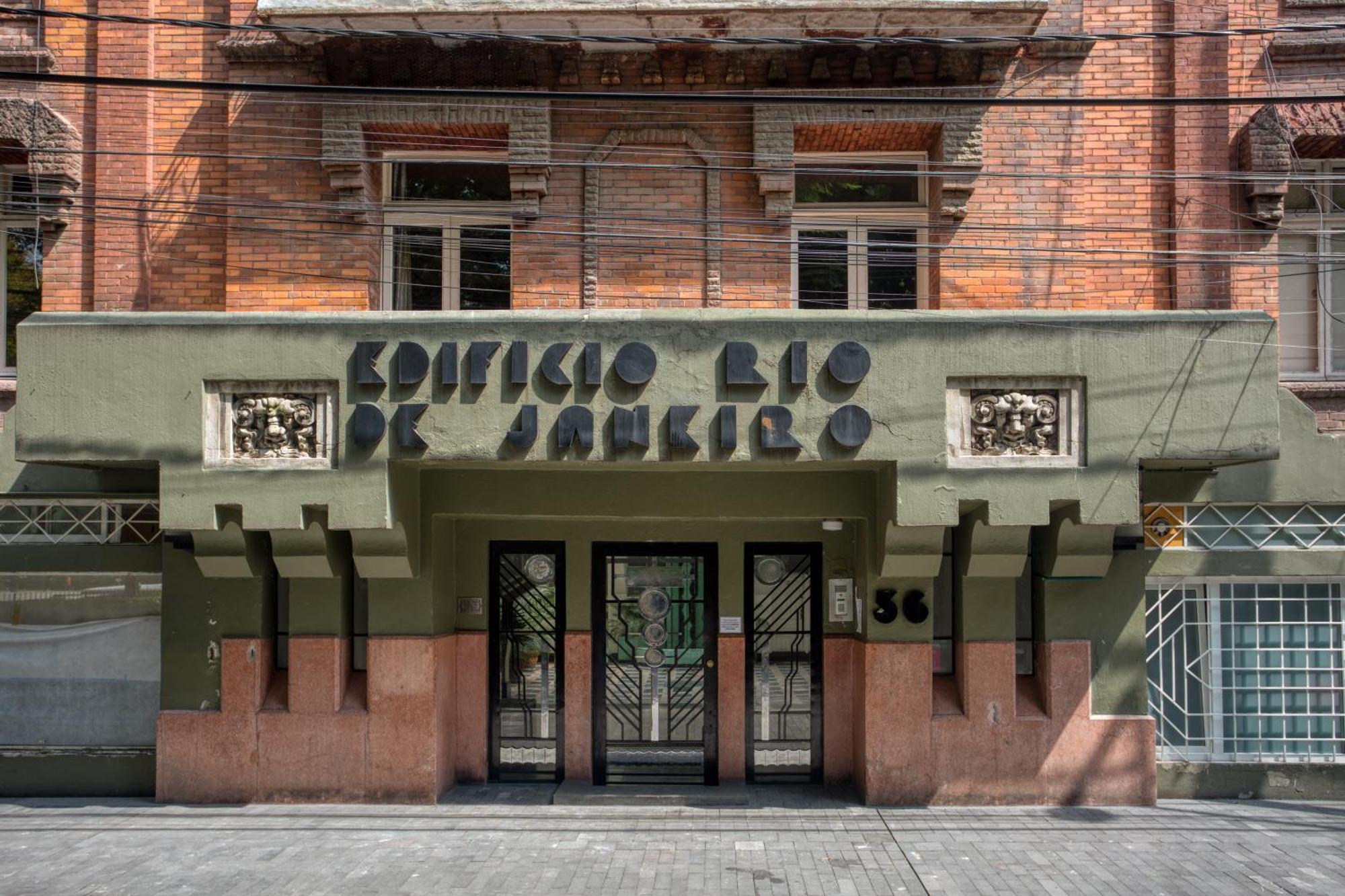 Edificio Art Deco En Roma Norte Meksyk Zewnętrze zdjęcie