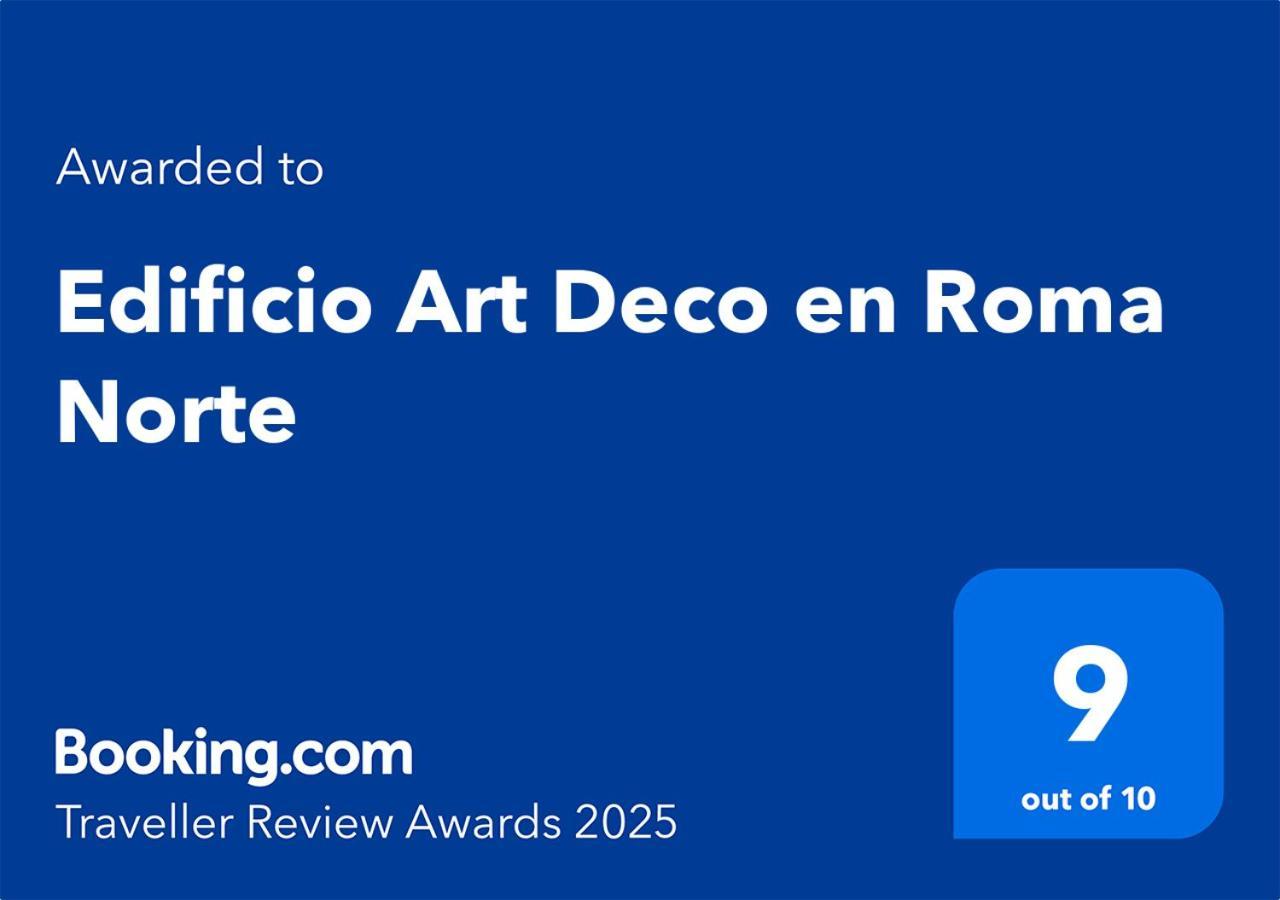 Edificio Art Deco En Roma Norte Meksyk Zewnętrze zdjęcie